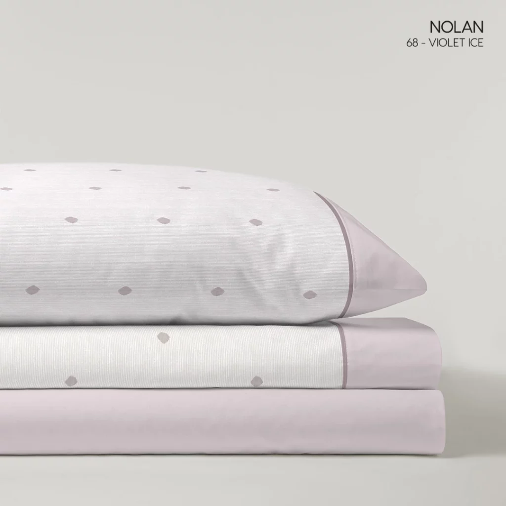 juego de sabanas estampado nolan violeta