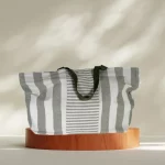 Bolso de Lino Kaki