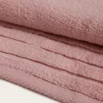 toalla de baño 100% algodón en rosa palo