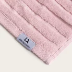 toalla de baño rosa 100% algodón
