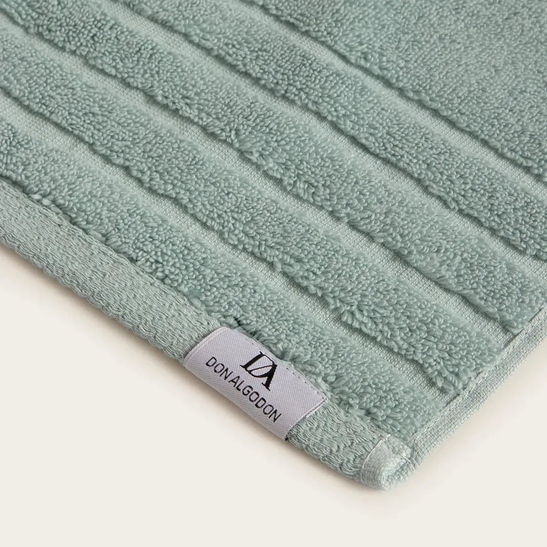 toalla de baño en 100% algodón aguamarina