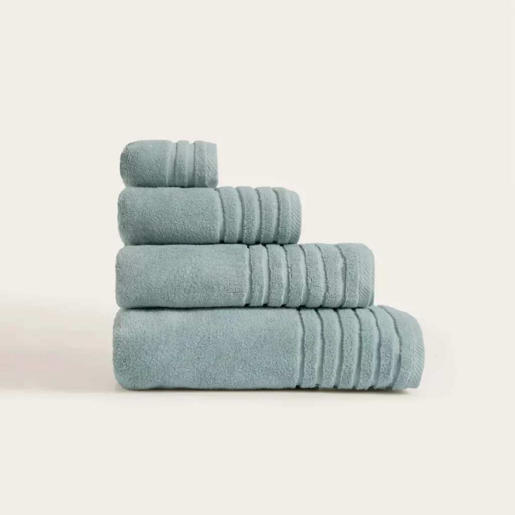 Toalla de baño 100% algodón aguamarina