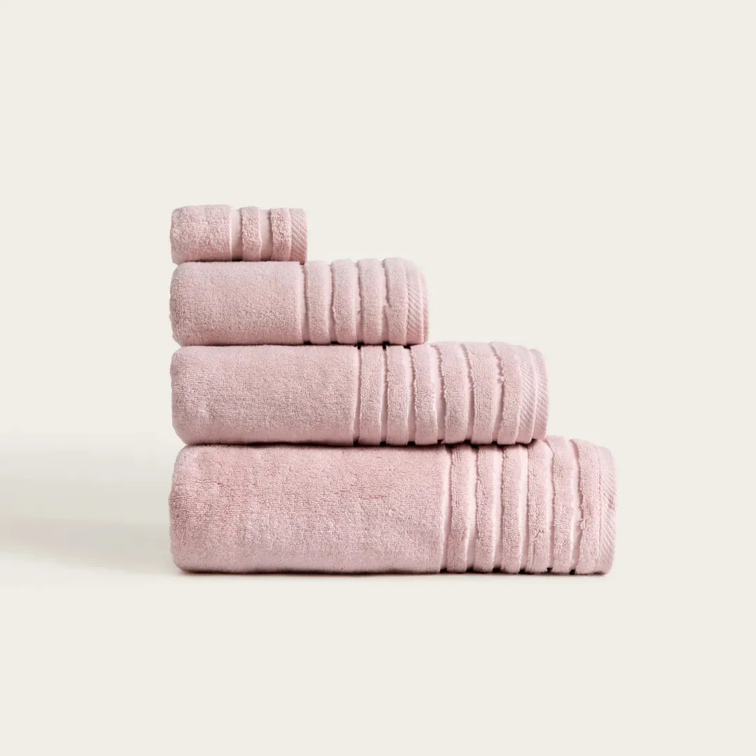 Toalla 100% algodón Rosa