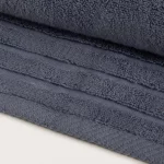 toalla para baño azul