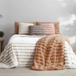 Plaid Aguamarga Blanco