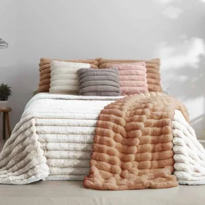 Plaid Aguamarga Blanco