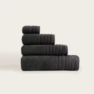Toalla de baño en 100% algodón gris
