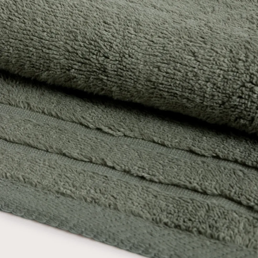 toalla para baño 100% algodón verde