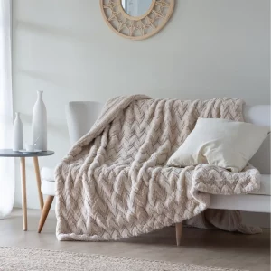Plaid Aguadulce Beige