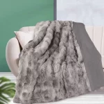 Plaid para sofá con borreguilllo