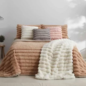 Plaid Aguamarga Beige