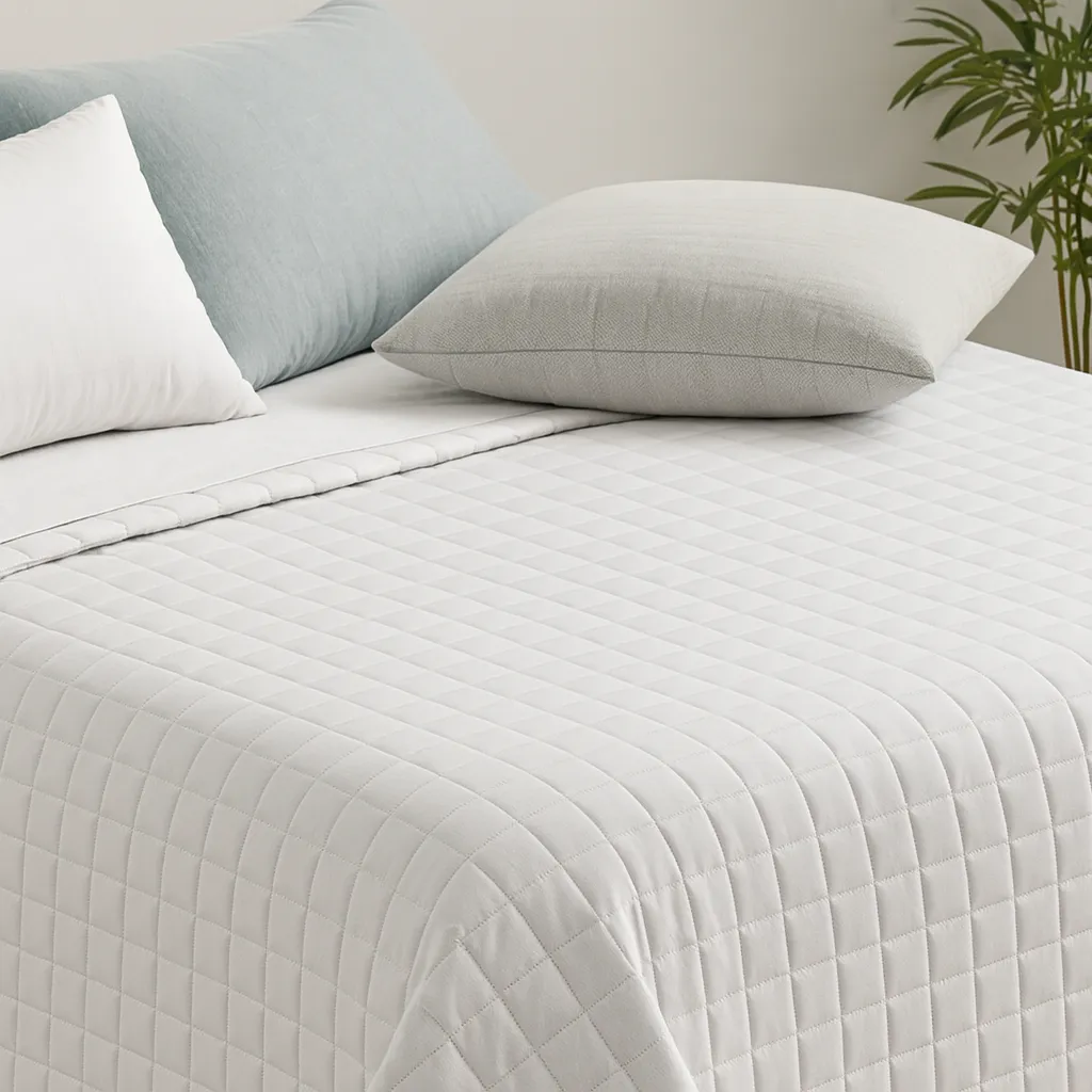 Manta Invierno blanca