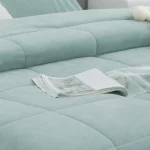 Plaid Cama Aguamarina 100% Poliéster