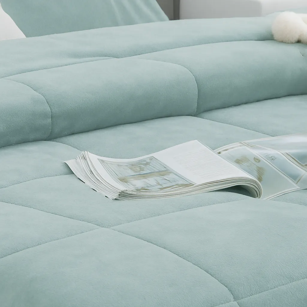 Plaid Cama Aguamarina 100% Poliéster